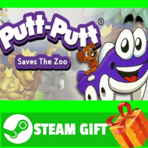 ⭐️ВСЕ СТРАНЫ+РОССИЯ⭐️ Putt-Putt Saves The Zoo STEAM