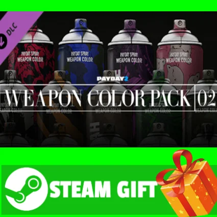⭐ ️ВСЕ СТРАНЫ ⭐ ️ PAYDAY 2: Weapon Color Pack 2 STEAM