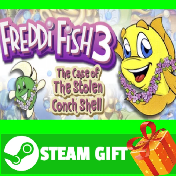 ⭐️ Freddi Fish 3 The Case of the Stolen Conch Shell