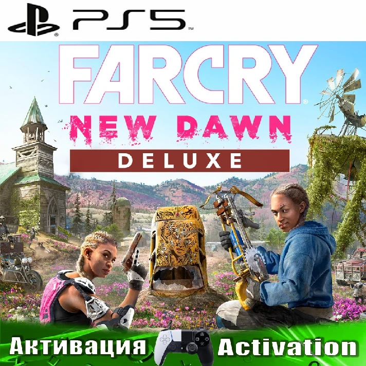 🎮Far Cry New Dawn Deluxe (PS5/RUS) Activation ✅