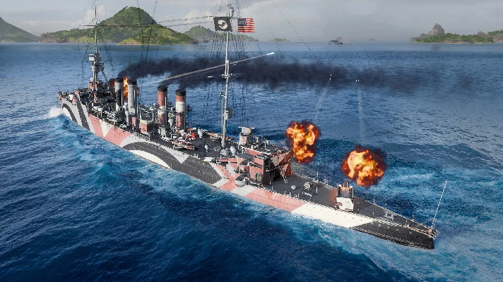 ✅World of Warships Marblehead Lima Pack DLC⭐Steam*\Key⭐