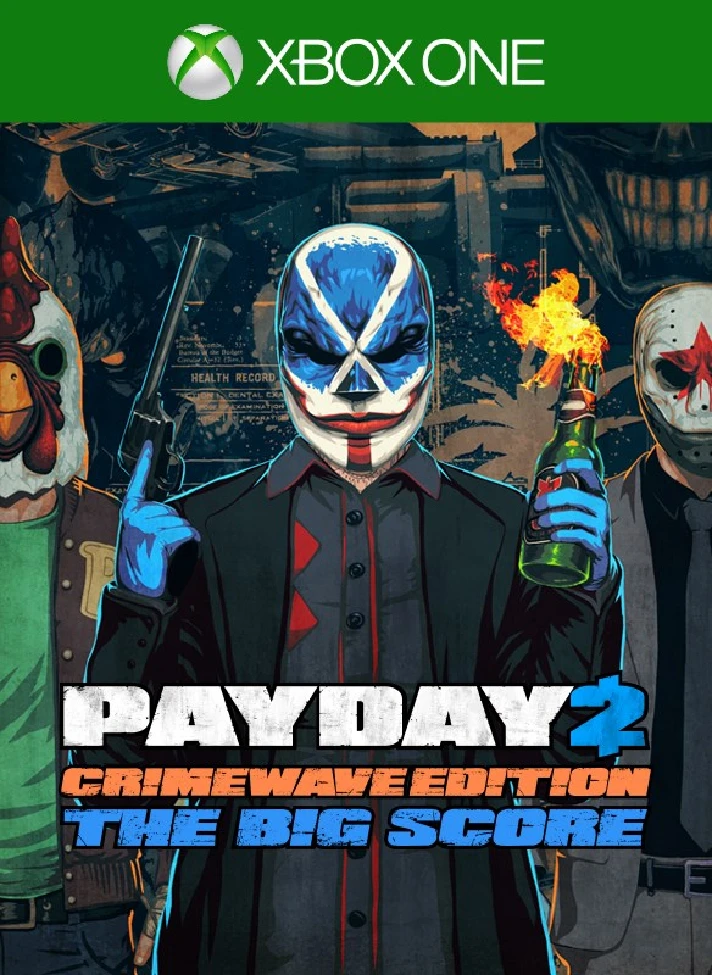 PAYDAY 2 - CRIMEWAVE EDITION - THE BIG SCORE GAME BUNDL