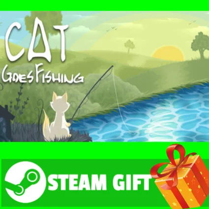 ⭐ ️ВСЕ СТРАНЫ+РОССИЯ ⭐ ️ Cat Goes Fishing Steam Gift