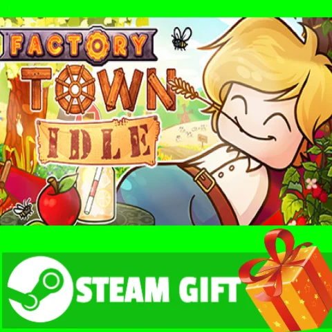 ⭐️ВСЕ СТРАНЫ+РОССИЯ⭐️ Factory Town Idle Steam Gift