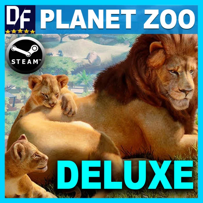 ・PLANET ZOO DELUXE EDITION・STEAM АККАУНТ + ИГРЫ・