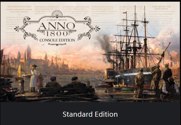 Anno 1800™ Console Edition  PS5 TR