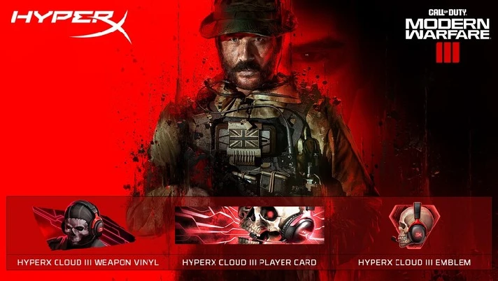 HyperX PACK for CALL OF DUTY Modern Warfare 3 COD MW3