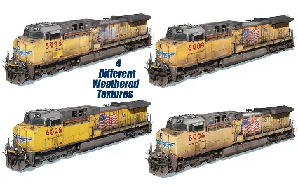 Trainz 2022 DLC - UP AC4400CW #5982-6081 * STEAM RU 🔥