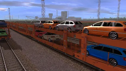 Trainz 2022 DLC - Laaers Car Transporter * STEAM RU 🔥