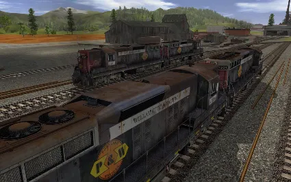 Trainz 2022 DLC - Willamette  Pacific SD7 #1501