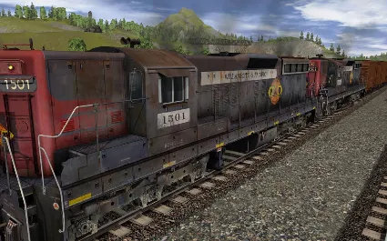 Trainz 2022 DLC - Willamette  Pacific SD7 #1501