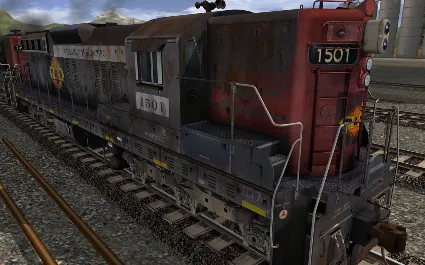 Trainz 2022 DLC - Willamette  Pacific SD7 #1501