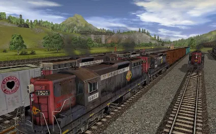 Trainz 2022 DLC - Willamette  Pacific SD7 #1501