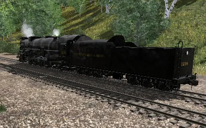 Trainz 2022 DLC - Chesapeake  Ohio K3-K3a 2-8-2