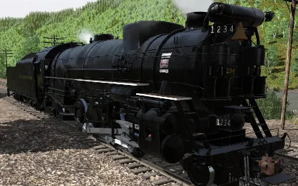 Trainz 2022 DLC - Chesapeake  Ohio K3-K3a 2-8-2