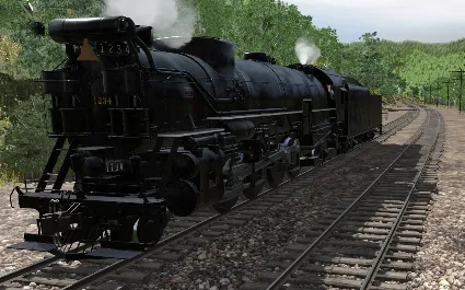 Trainz 2022 DLC - Chesapeake  Ohio K3-K3a 2-8-2