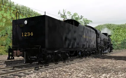 Trainz 2022 DLC - Chesapeake  Ohio K3-K3a 2-8-2