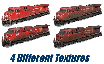 Trainz 2022 DLC - CP AC4400CW #9800-9840 * STEAM RU 🔥