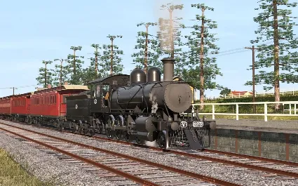 Trainz 2022 DLC - Victorian Railways V class FL Black