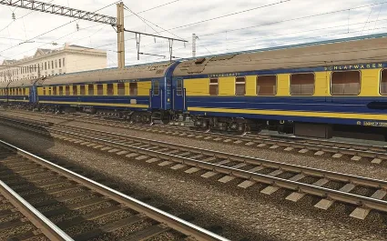 Trainz 2022 DLC - RZD-UZ-RIC Wagons Praha * STEAM RU 🔥