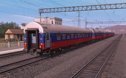 Trainz 2022 DLC - RZD-UZ-RIC Wagons Praha * STEAM RU 🔥