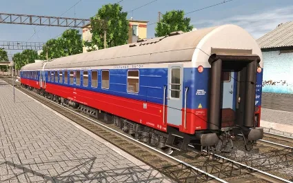 Trainz 2022 DLC - RZD-UZ-RIC Wagons Praha * STEAM RU 🔥