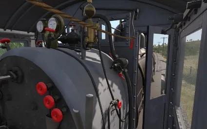 Trainz 2022 DLC - ZecRail V499 Blue  Gold and Christma