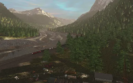 Trainz 2022 DLC - Canadian Rocky Mountains Ottertail to
