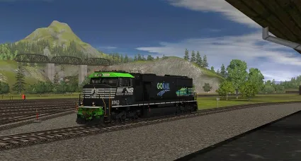 Trainz 2022 DLC - NS SD60E - 6963 GoRail * STEAM RU 🔥