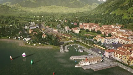 Trainz 2022 DLC - Sebino Lake, Italy * STEAM RU 🔥