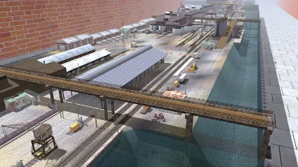 Trainz 2022 DLC - The Shorts and Kerl Traction Railroad