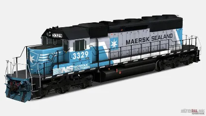 Trainz 2022 DLC - EMD SD40-2 - Maersk * STEAM RU 🔥