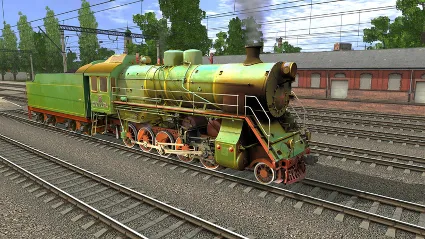 Trainz 2022 DLC - CO17-1374 ( Russian Loco and Tender )