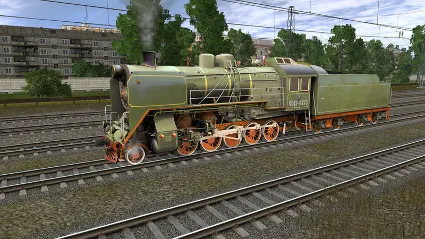 Trainz 2022 DLC - CO17-4171 ( Russian Loco and Tender )