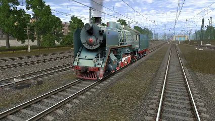 Trainz 2022 DLC - CO17-4174 ( Russian Loco and Tender )