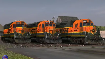 Trainz 2022 DLC - BNSF GP38-2 Pumpkins (2 Pack)