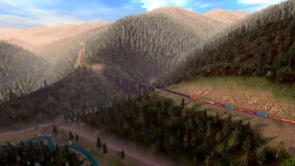 Trainz 2022 DLC - Avery - Drexel Route * STEAM RU 🔥