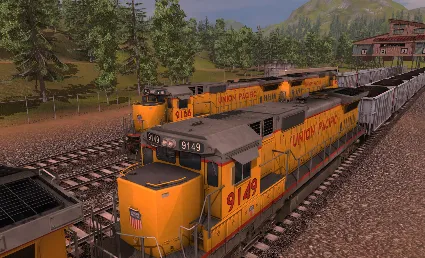 Trainz 2022 DLC - Union Pacific GE C40-8 * STEAM RU 🔥