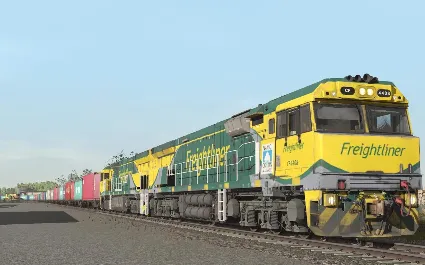 Trainz 2022 DLC - CFCLA, RailFirst, Freightliner GE C44
