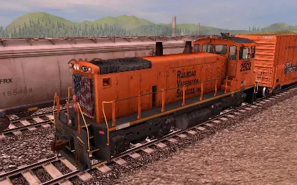 Trainz 2022 DLC - RVSX Vegetation Control Train
