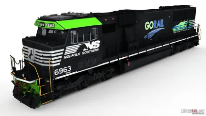Trainz 2022 DLC - NS SD60E - 6963 GoRail * STEAM RU 🔥