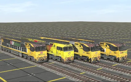 Trainz 2022 DLC - QR National GE C44aci Pack
