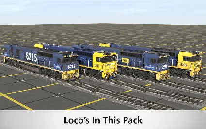 Trainz 2022 DLC - NSW 82 Class Pacific National Pack