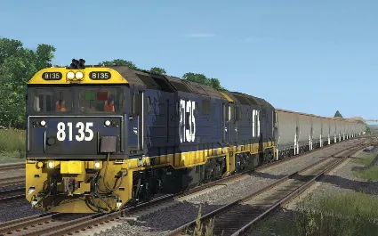 Trainz 2022 DLC - NSW 81 Class Freight Corp, Freight Ra