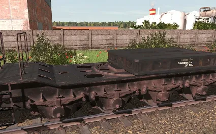 Trainz 2022 DLC - DB Uaai Low-Loader Flatcar