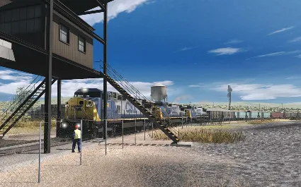 Trainz 2022 DLC - Yellowstone Mountain  Central Railro