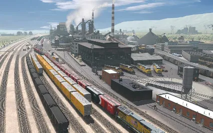 Trainz 2022 DLC - Yellowstone Mountain  Central Railro