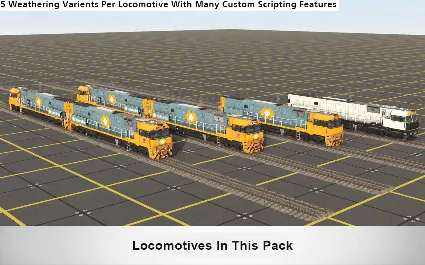 Trainz 2022 DLC - NR Class Locomotive - National Rail P