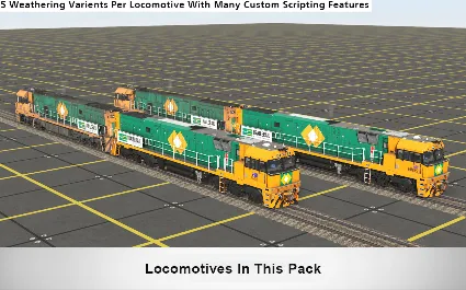 Trainz 2022 DLC - NR Class Locomotive - Trailerail Rail
