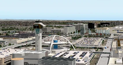 X-Plane 11 - Add-on: FunnerFlight - Airport Los Angeles